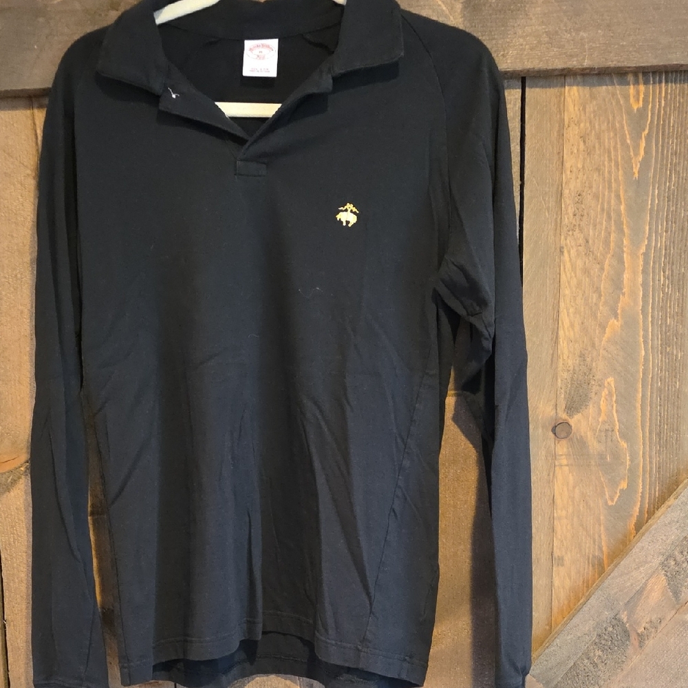 Brooks Brothers Black Cotton Shirt